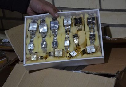 کشف ساعت قاچاق به ارزش دو میلیارد ریال در آذربایجان‌شرقی
