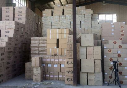 یک میلیون و ۳۹۹ هزار لیتر مواد ضدعفونی کننده در تبریز کشف شد