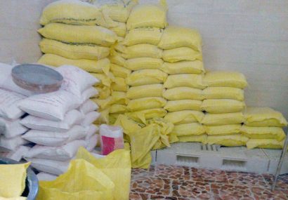 ۱۰۰ تن آرد قاچاق در تبریز کشف شد