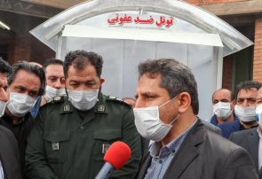 راه اندازی و نصب تونل‌های ضدعفونی در ادارات و سازمان‌های شهرداری تبریز