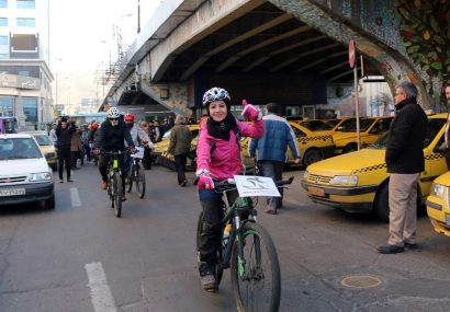 ناامنی دوچرخه‌سواری در خیابان‌های تبریز