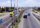 کاهش ۱۹ درصدی تردد خودرو در محورهای آذربایجان شرقی