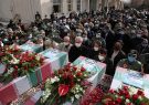 حضور رئیس کل دادگستری آذربایجان شرقی در مراسم استقبال از پیکر چهار شهید گمنام در تبریز