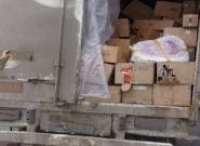 توقیف کامیون‌های حامل کالای قاچاق در تبریز