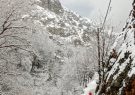 بارش برف و قطع راه ارتباطی ۴۰۰ روستا در الیگودرز