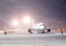 لغو پروازهای فرودگاه ایلام به دلیل بارش برف