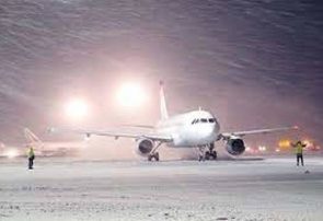 لغو پروازهای فرودگاه ایلام به دلیل بارش برف