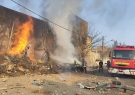 پایان عملیات امداد رسانی و آواربرداری در محل سقوط جنگنده آموزشی در تبریز