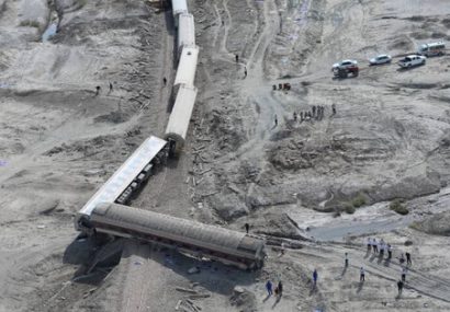 تحویل اجساد ۱۴ جانباخته حادثه قطار مشهد – یزد/ پایان کار پزشکی قانونی