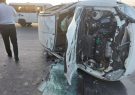 برخورد تریلی ترکیه ای با گاردریل در آزادراه «تبریز-زنجان» موجب مرگ راننده شد