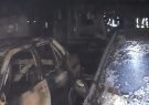 ۵ مصدوم در حادثه آتش‌سوزی پارکینگ منزل مسکونی در تبریز