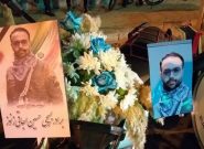 پیکر مطهر «بسیجی شهید حسین اوجاقی» در تبریز تشییع شد