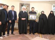 دیدار شهردار تبریز با خانواده شهیدان «نادری» و «بشیری خطیبی»