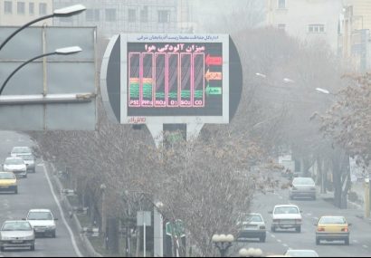نقش خودروها در آلایندگی هوای تبریز بالای ۷۰ درصد است