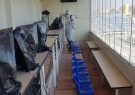 رختکن های استادیوم محل بازی ماشین‌سازی – نساجی ضدعفونی شد