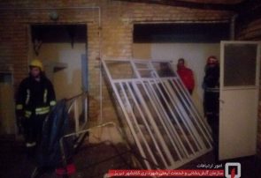 انفجار گاز شهری در منزل مسکونی در تبریز ۴ مصدوم برجای گذاشت