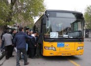 خطر کرونا با ازدحام در اتوبوس‌های درون‌شهری تبریز