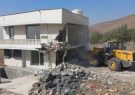تخریب ۶۰ مورد ویلاسازی و بنای تجاری غیرمجاز در چهارباغ